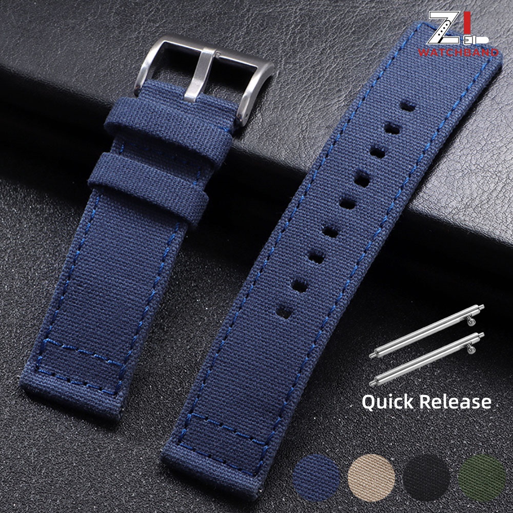 Canvas Strap Watch - Нейлоновый ремешок для часов 20 мм