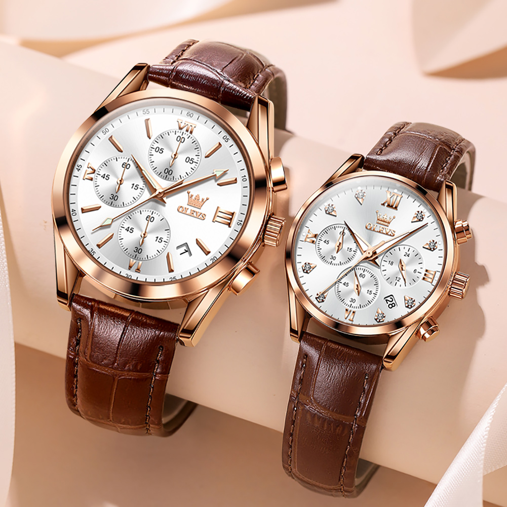 Leather Watch Band Men - Мужские и женские кварцевые наручные часы