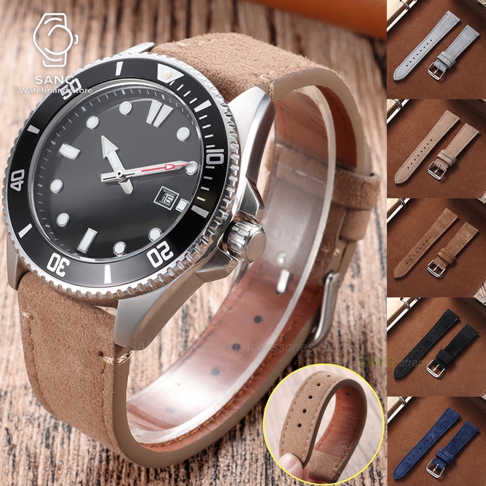 Suede Strap Watch - Универсальные ремешки для часов из замши