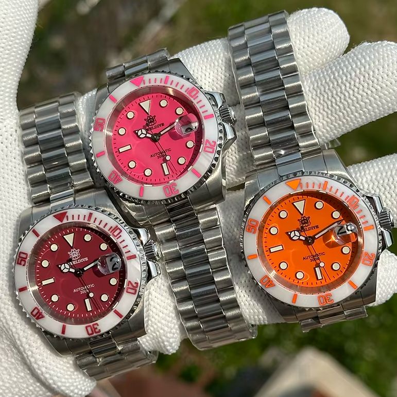 Seiko Watch Prospex - Мужские автоматические часы STEELDIVE 40 мм,