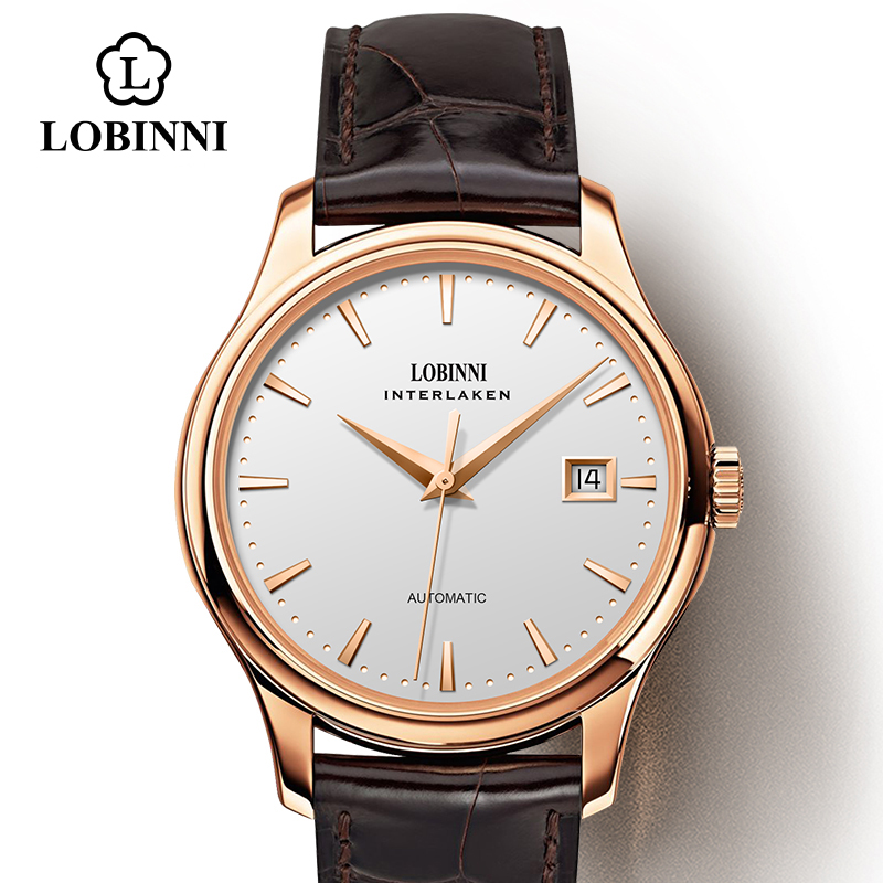 Seiko Watch Presage - Мужские автоматические механические часы LOBINNI Fashion