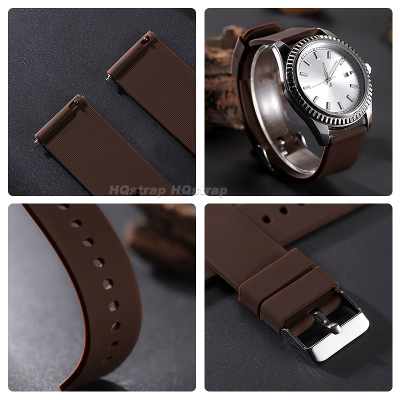 Силиконовый ремешок 12 мм, 14  – обзор и цена Canvas Strap Watch