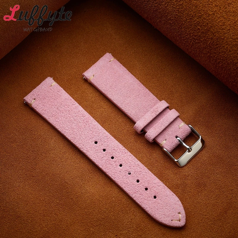Винтажные замшевые ремешки для – обзор и цена Suede Strap Watch