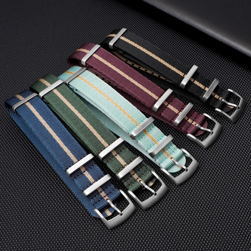Тканый нейлоновый ремешок 18 м – обзор и цена Canvas Strap Watch