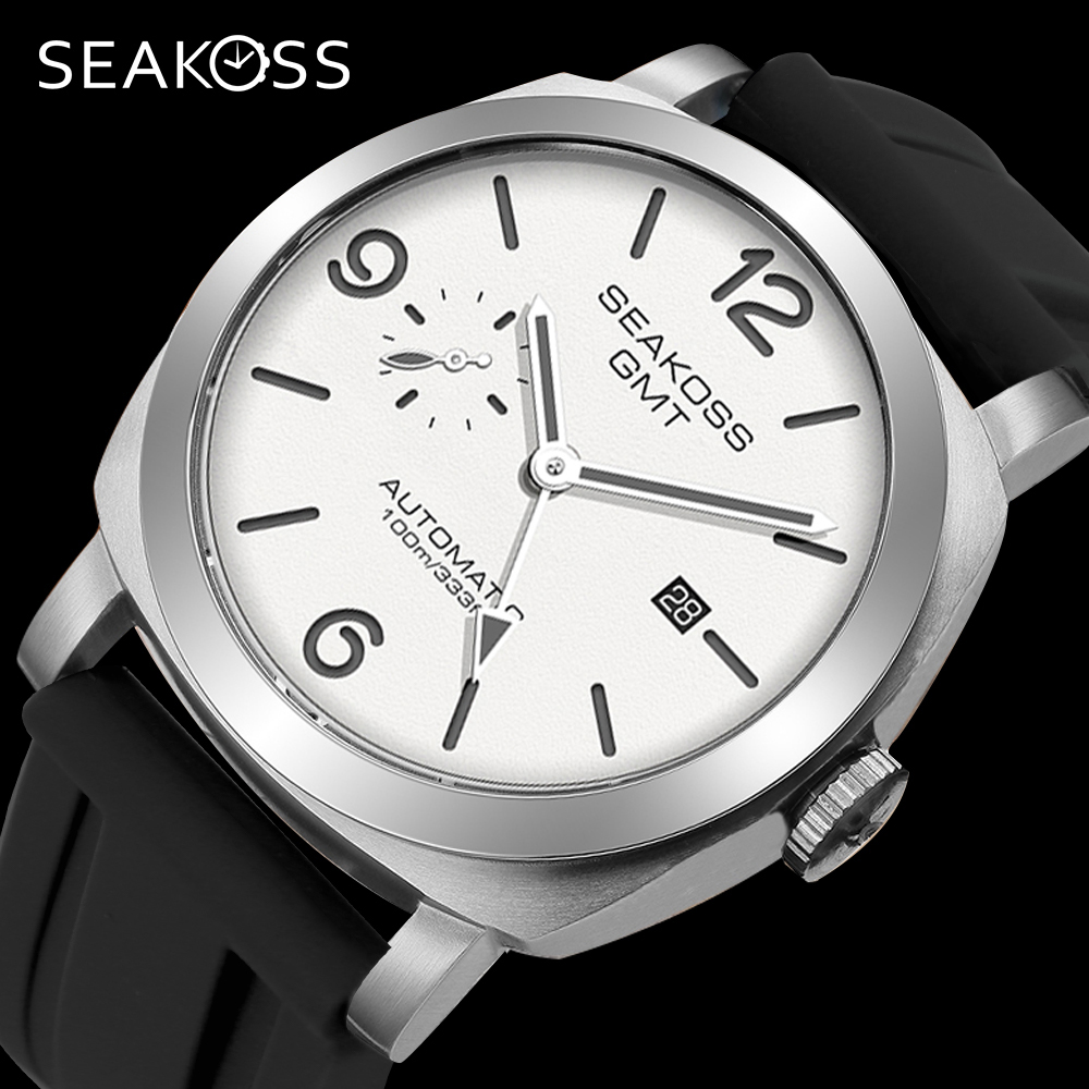 SEAKOSS 10Bar GMT Дайвинг Авто – обзор и цена Seiko Watch Prospex
