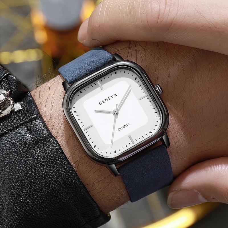 Модные классические мужские ча – обзор и цена Leather Watch Band Men